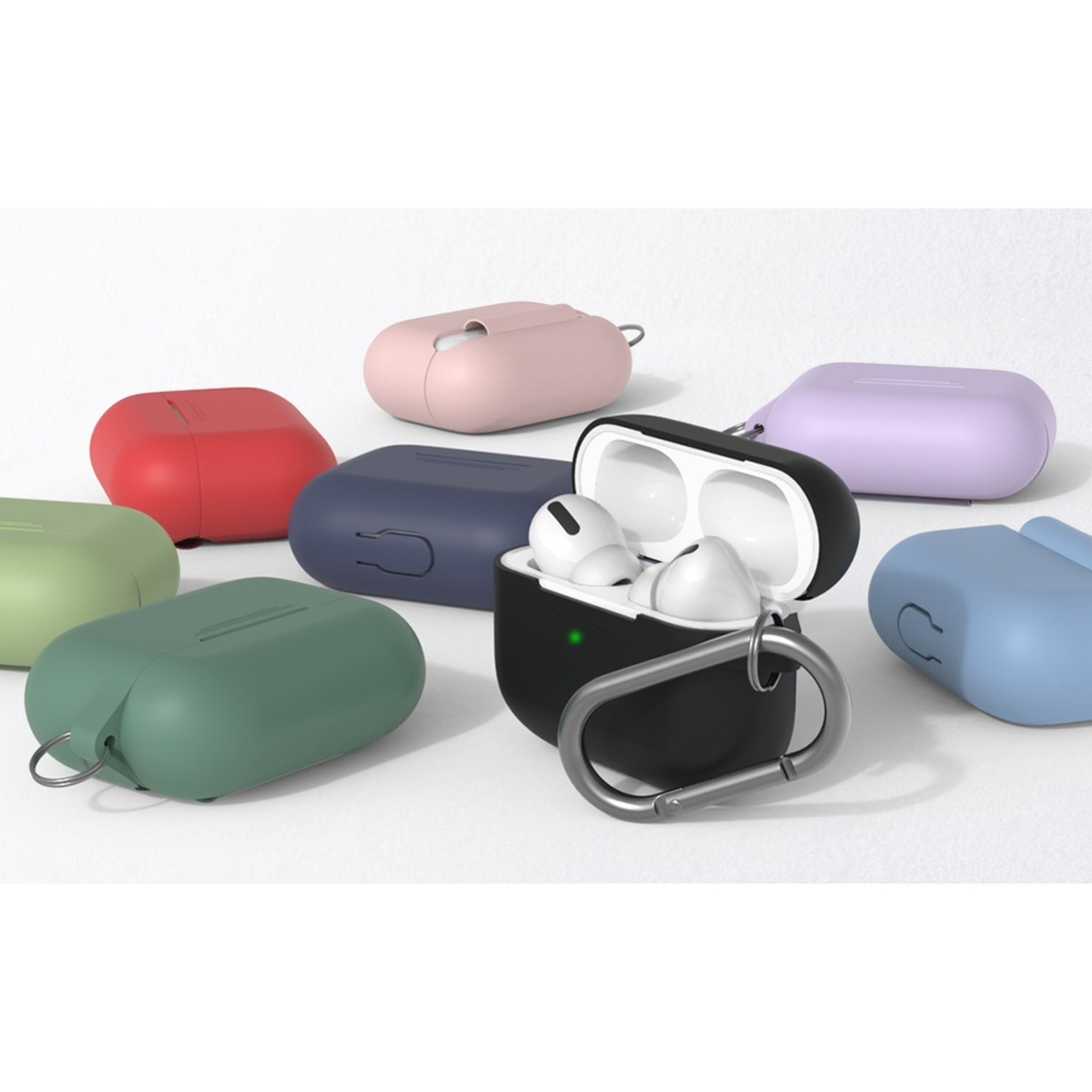 Ahastyle Silicone Keychain Rugged Case for AirPods Pro