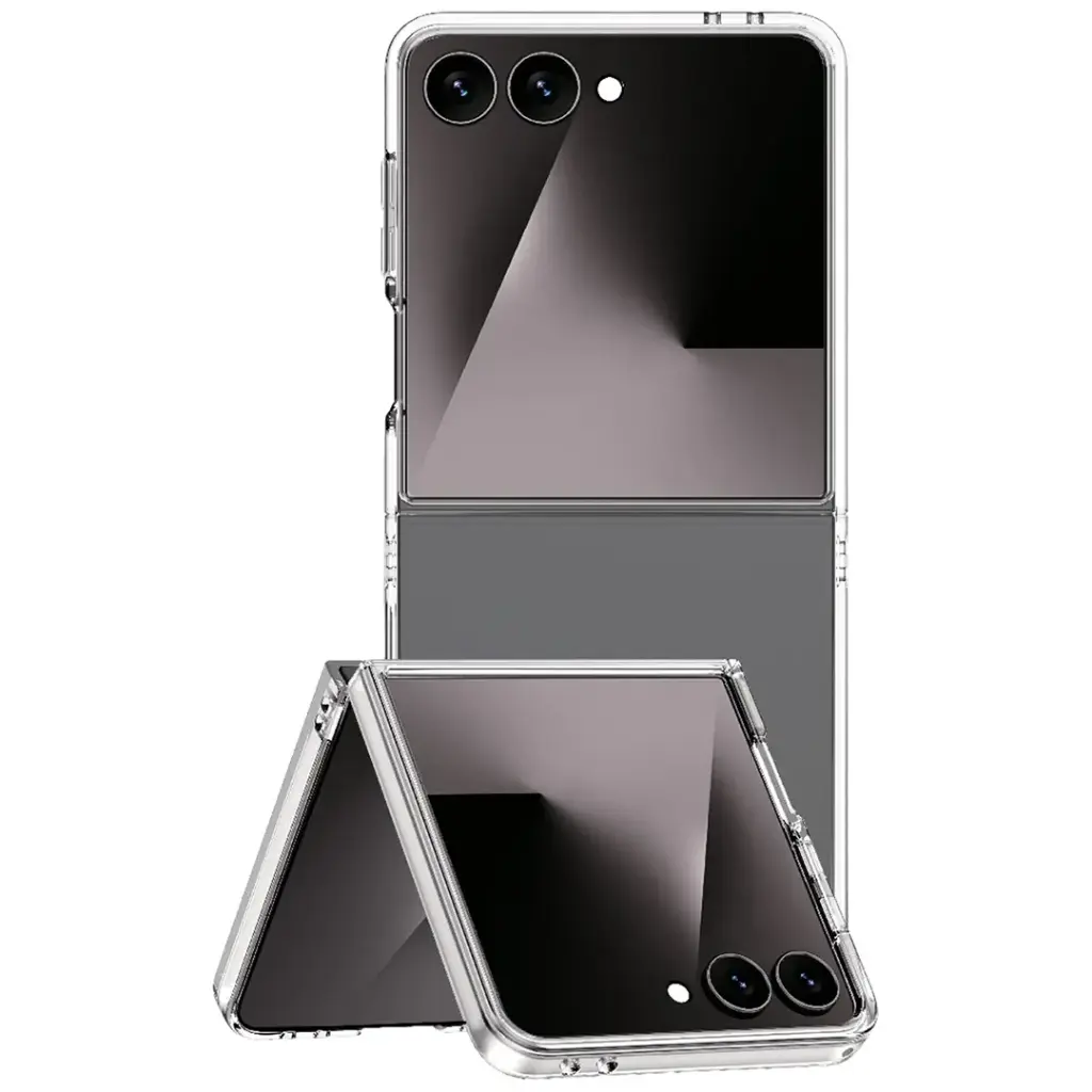 Green Lion Delgado PC Case for Samsung Galaxy Z Flip 7 - Clear