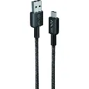 Anker 322 USB-A to USB-C Cable Braided (0.9m/3ft) -Black 