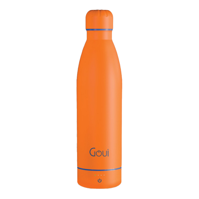 Goui Loch Bottle With Wireless Charger 6000mAh Orange