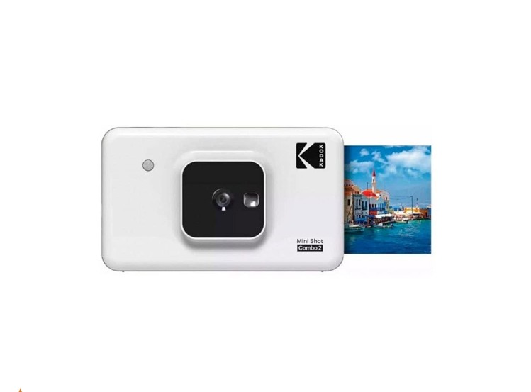 Kodak Instant 2 in 1 Portable Wireless Instant Camera & Photo Printer (White)