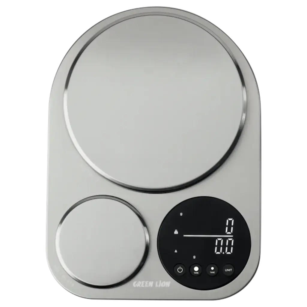 ميزان مطبخ مزدوج من جرين ليون - فضي