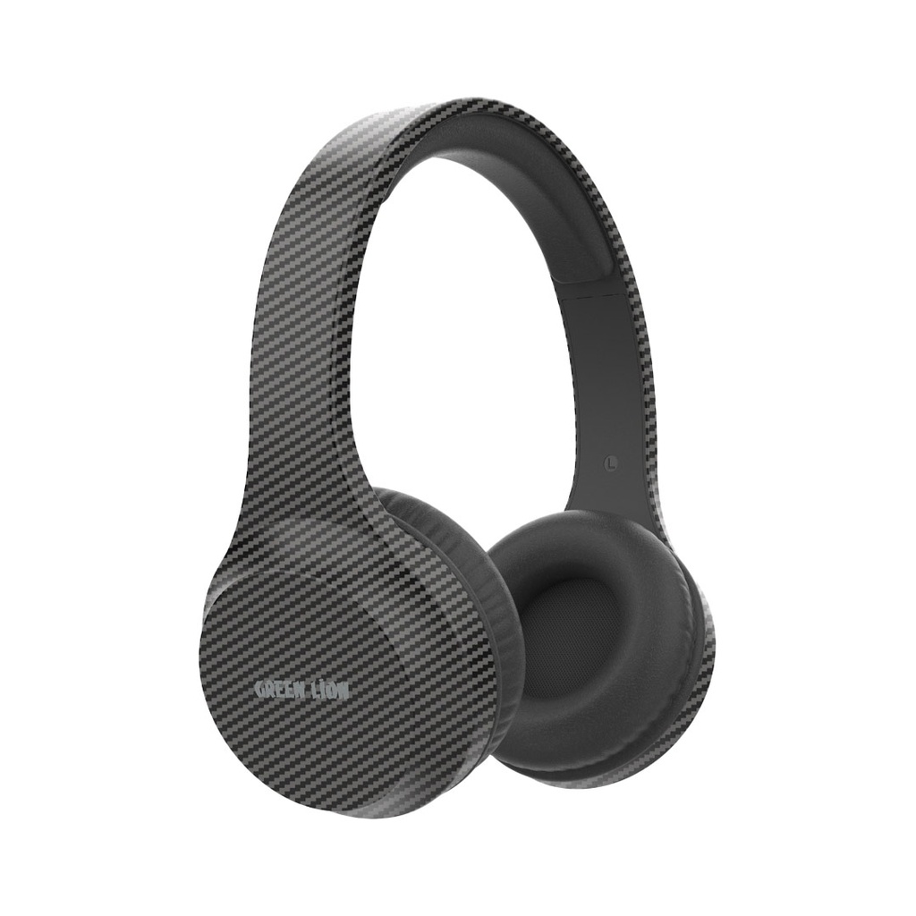 Green Lion Carbon Beat Headphone - Black