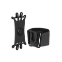 Green Lion Detachable Sports Armband 4" - 6.8" - Black