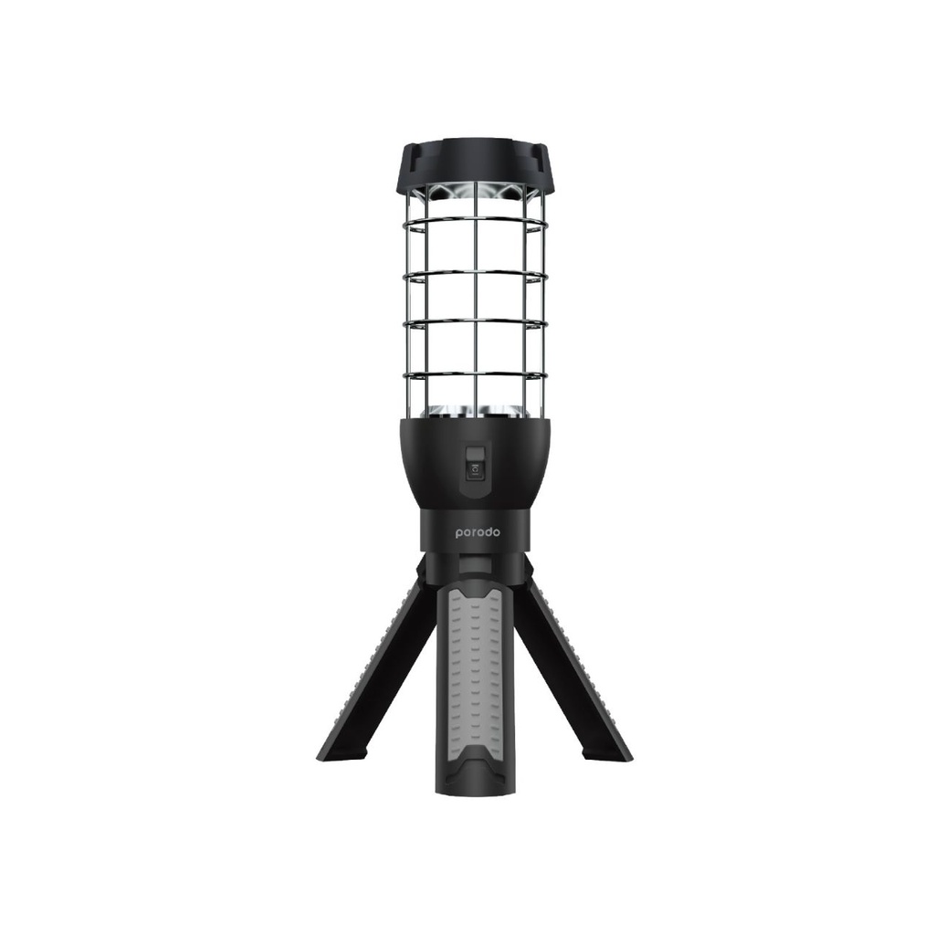 Porodo Outdoor Tripod Lamp with Built-in Battery