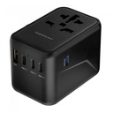 Powerology Universal Multi-Port Travel Adapter 65W