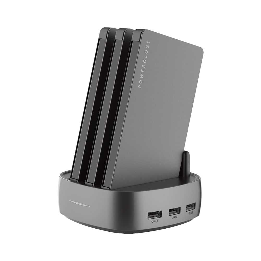 Powerology Portable Powerstation 8000mAh 3in1 Build