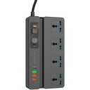 Powerology 4Ac 3 USB & USB-C PD 35W Multiport