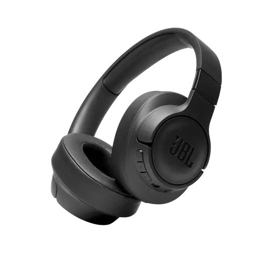 JBL Tune 710 Wireless On-Ear Headphones With Mic Black