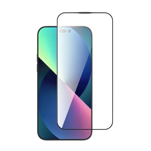 Devia  Full Screen Anti-Static Tempered Glass with Assist Tool for iPhone 14 Pro