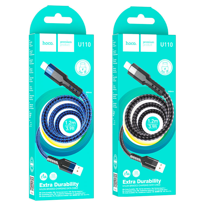 Hoco U110 Usb-A To Lightning Cable