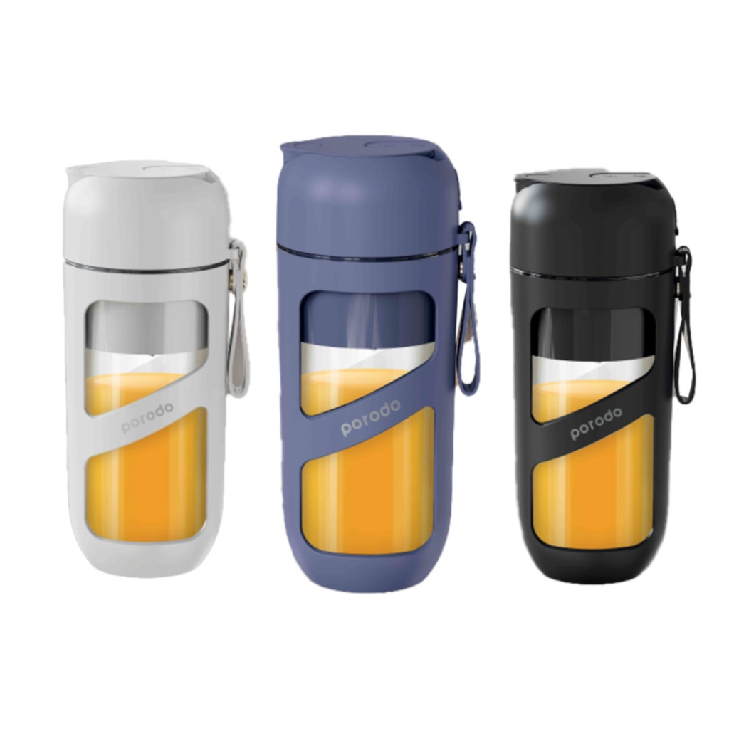 Porodo Vacuum Fresh Juicer & Smoothe Blender 380ml 1500