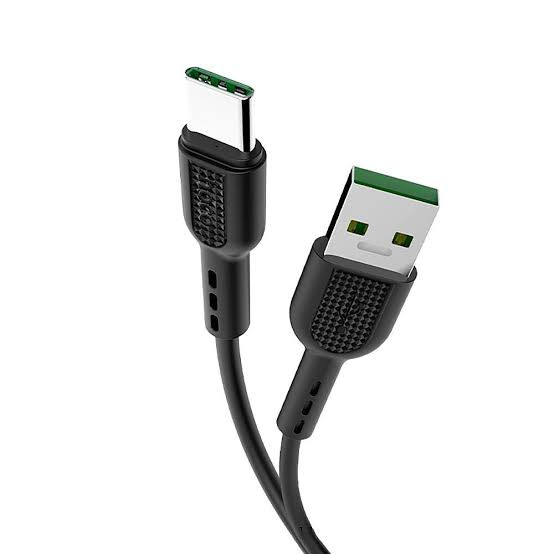 هوكو كابل X33 VOOC من USB إلى USB-C، 5 أمبير وطول 1 متر