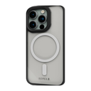 غطاء Levelo Nuru بتقنية MagSafe لهاتف iPhone 15 Pro – أسود مطفي