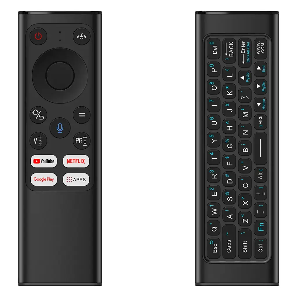 Green Lion Wireless Remote Pro with Keyboard and Mouse - Black