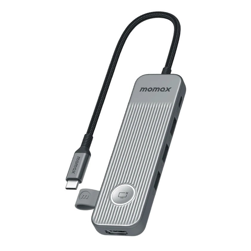 موزع USB-C متعدد الوظائف موماكس ون لينك 6 في 1