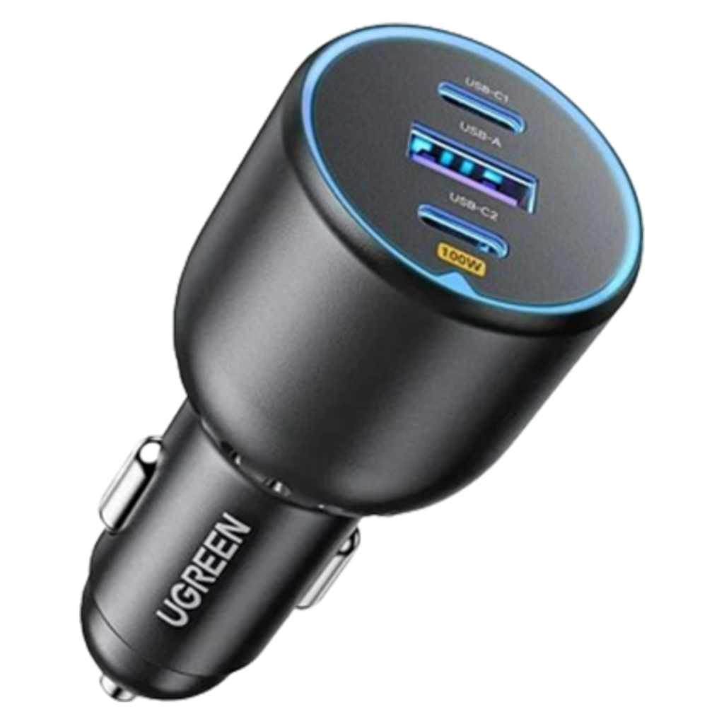 UGREEN 130W Car Charger – Black
