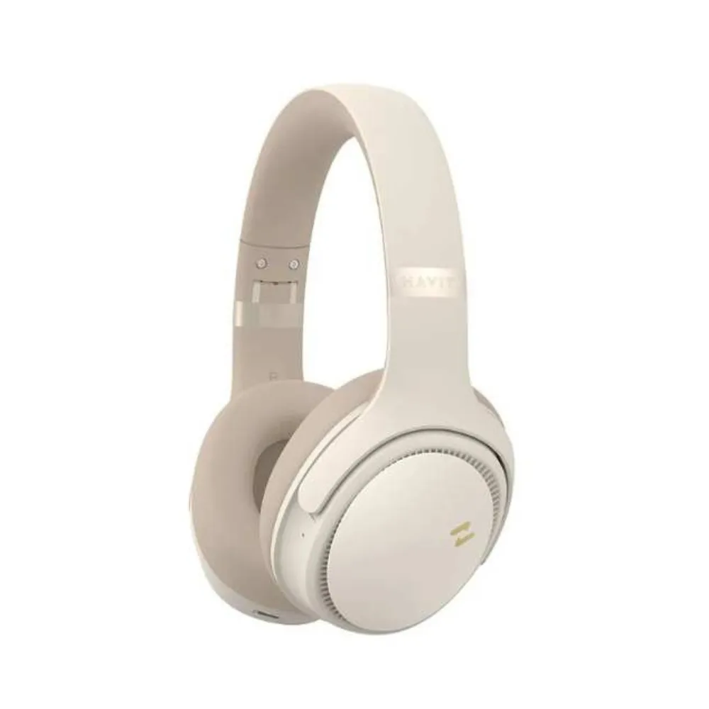 Havit H630BT Audio Series Bluetooth Headphone - Beige