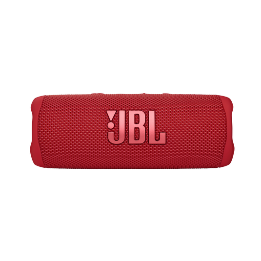 مكبر صوت JBL Flip 6 محمول مقاوم للماء بتقنية البلوتوث - أحمر