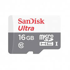  SANDISK ULTRA MICRO SDHC UHS-I CARD 16GB 80 MB/S