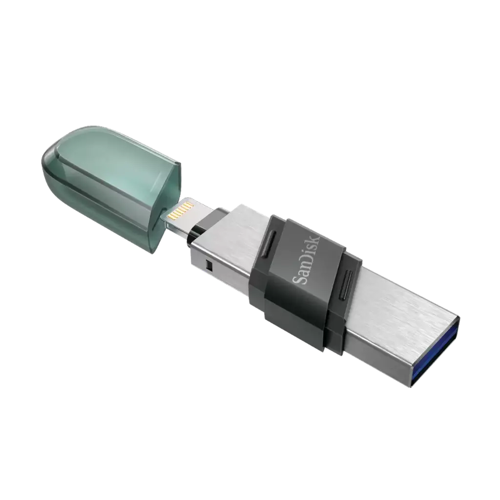 SanDisk iXpand USB 3.0 Flash Drive Flip 32GB - Sea Green