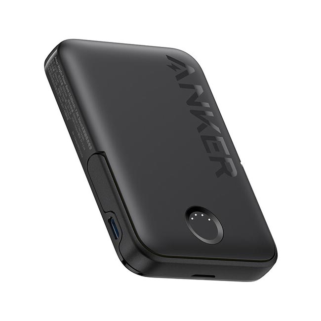 Anker MagGo Wireless Power Bank 5000 mAh 7.5W Stand Black