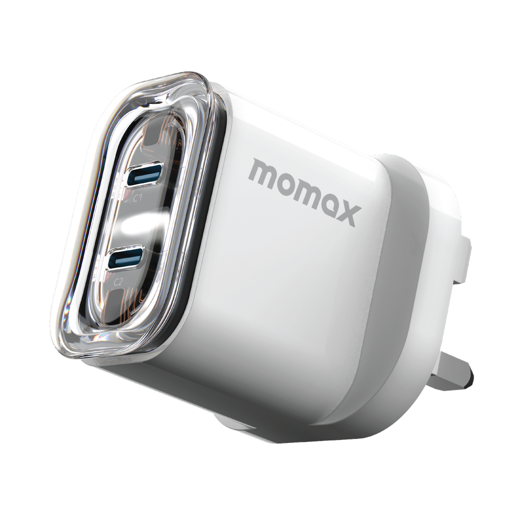 Momax 1-Charger Flow PD 35W 2 Port GAN Wall Charger