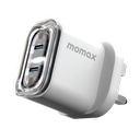 Momax 1-Charger Flow PD 35W 2 Port GAN Wall Charger