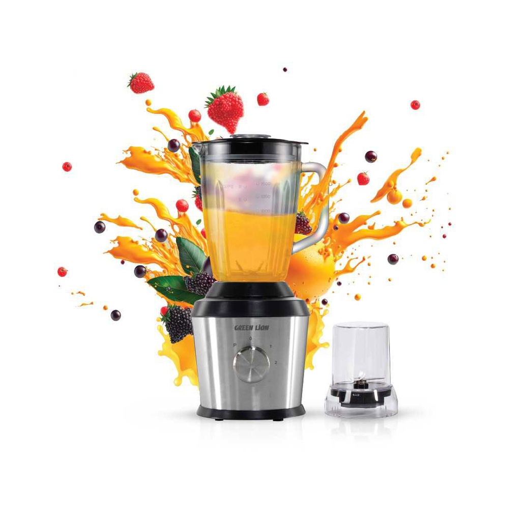 Green Lion Blend Pro Mixer Grinder 500W 1500mL - Silver