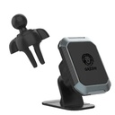 Green Lion 2 in 1 Magnetic Car Phone Holder - Black