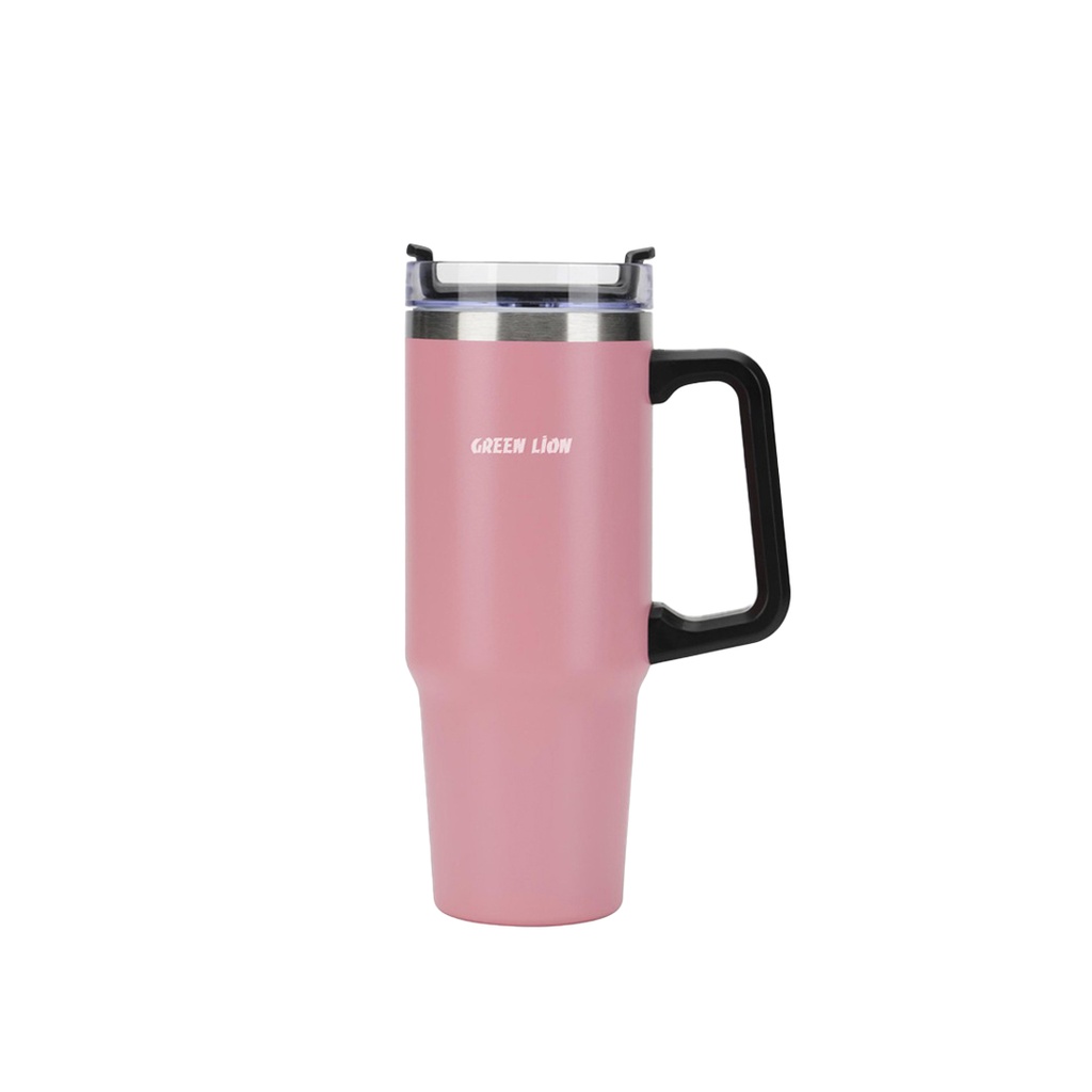 Green Lion Vacuum Travel Mug 900ml - Pink