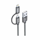 Zendure - 2in1 Micro USB Cable With Lightning Adapter