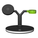Goui Dock-Y 3in1 Wireless Charger Black