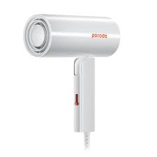 Porodo Lifestyle Portable Folding Ionic Hair Dryer Fast And Frizz-Free Styling - White