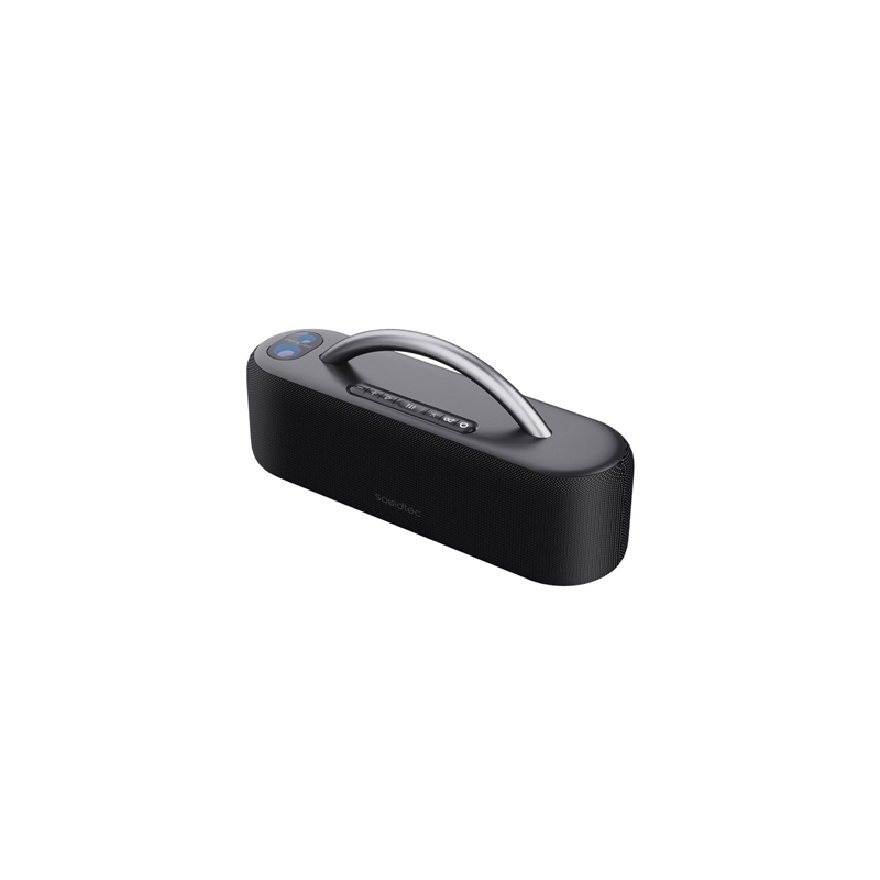 Porodo Soundtec Galactic Star Light Portable Speaker 60W- Black