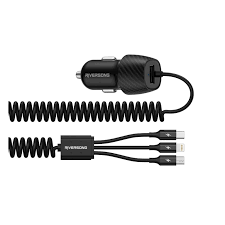 Riversong Safari C2 3-in-1 Built In Cable Car Charger 