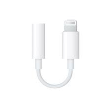 Apple Lightning to 3.5mm Headphone Jack Adapter, White