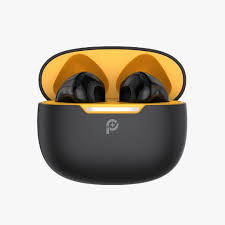 Powero + Clara True Wireless Earbuds - Black & Yellow