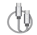Zendure Nylon Braided USB-C to USB-C Cable, 50cm