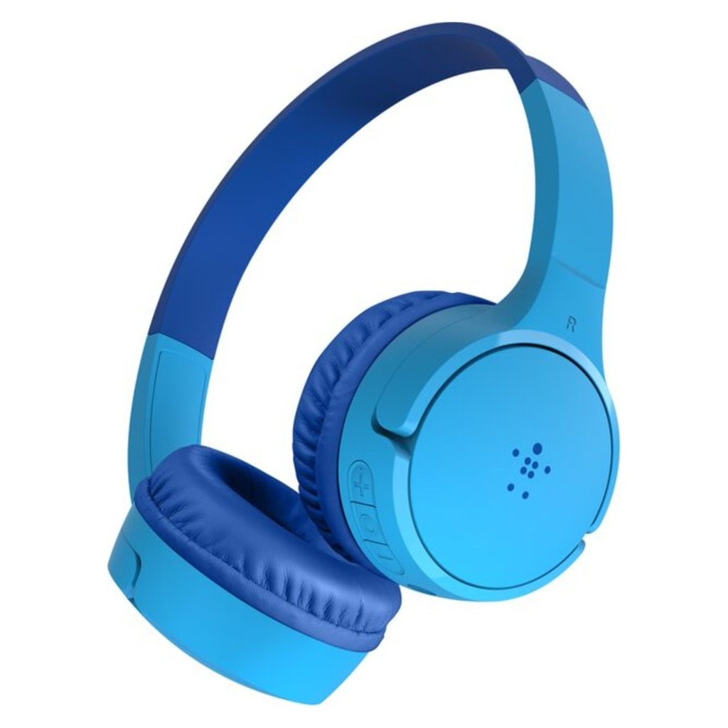 سماعات الرأس اللاسلكية Belkin SoundForm Mini للأطفال – أزرق