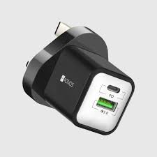 Admos Fast charging Adapter Plug Dual-port 30W PD Cable 20W USB-C to Lightning