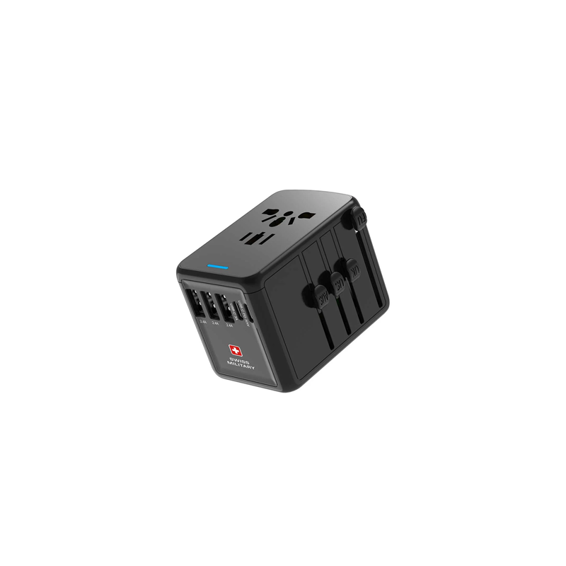 Swiss Military Power Station 33.5W PD & QC Travel Charge With 5 Port