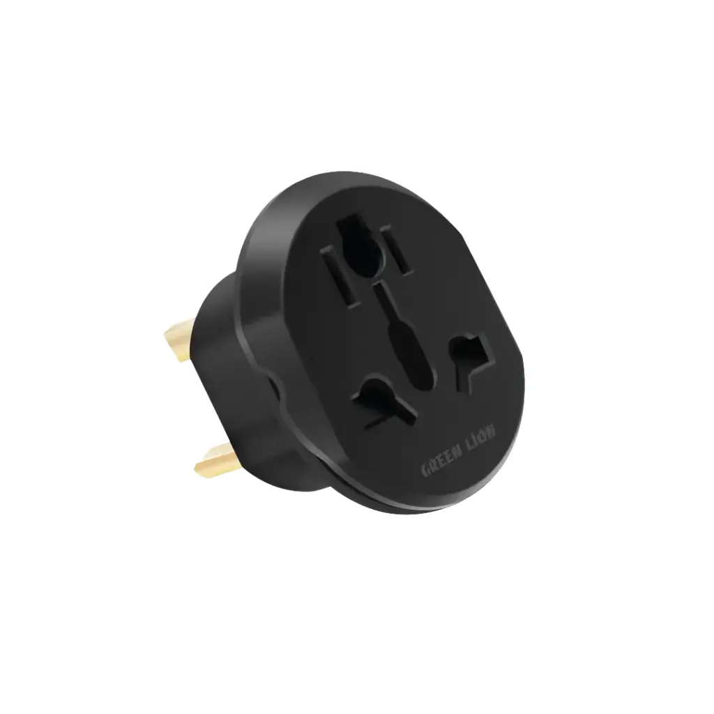 Green Lion Universal Conversion Plug 2 UK - Black