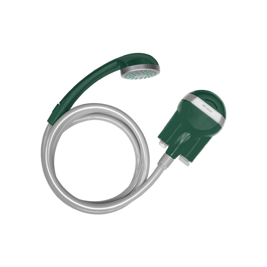Green Lion Rechargeable Shower, Portable, Outdoor Smart Shower - Green