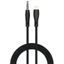 Pawa Nylon Braided Lighning Audio Cable 1.2m/4ft - Black