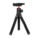 Porodo Flexible Table Tripod with Phone Holder – Black