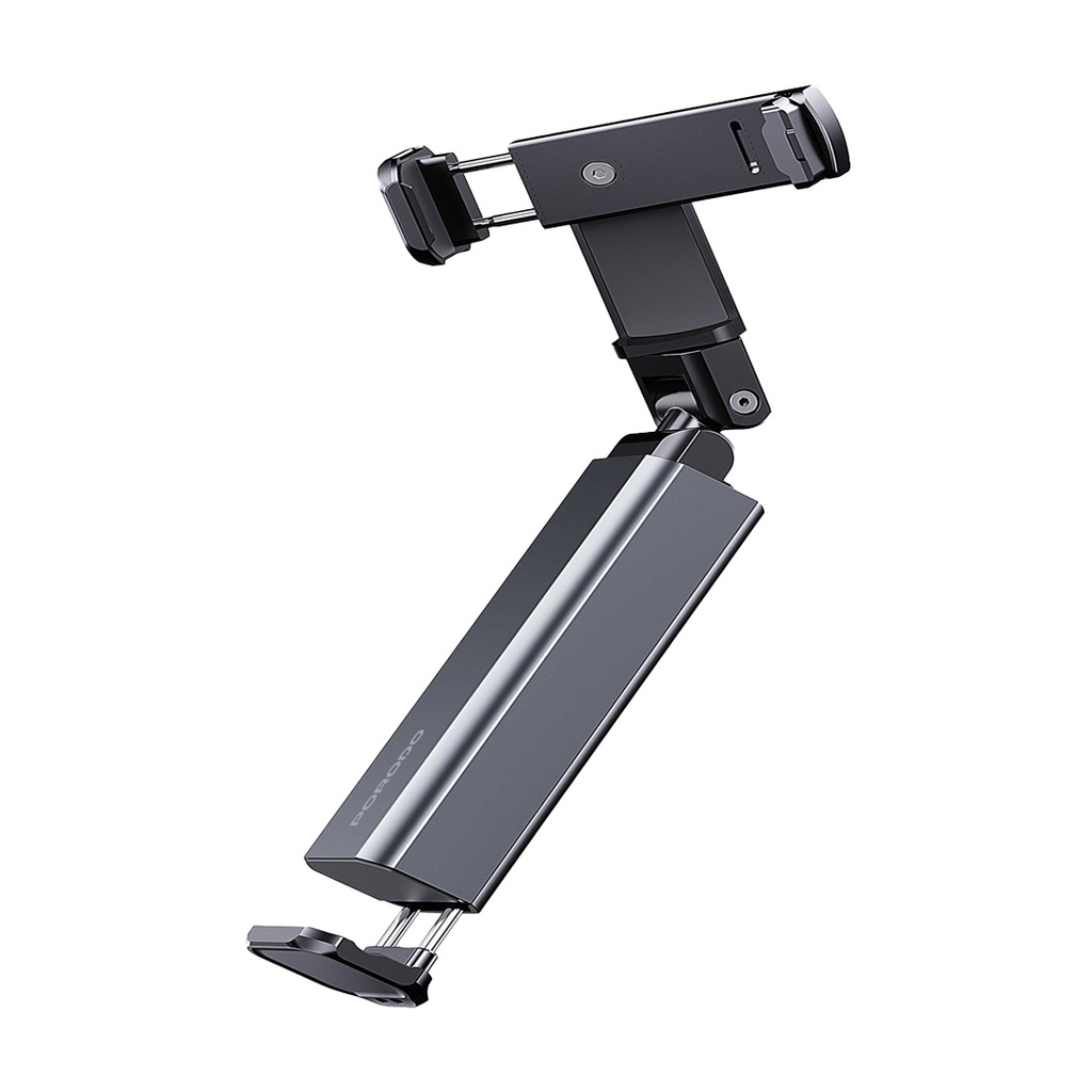 Porodo Aluminium-Alloy Clamp Phone Mount – Grey