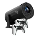Porodo Gaming Projector with Controllers - Black