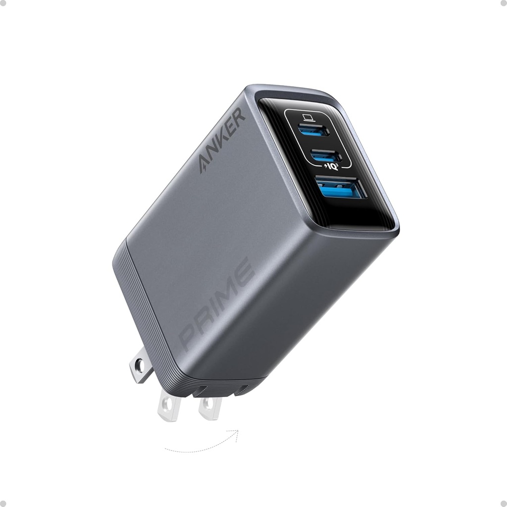 ANKER PRIME ULTRA-FAST CHARGING-(100W,3PORTS, GAN)