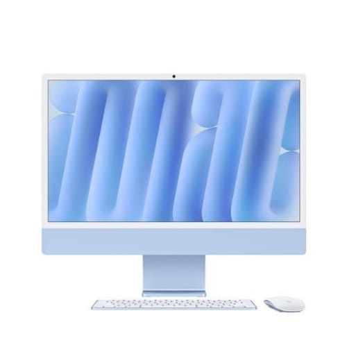 Apple 24" iMac with Retina 4.5K display: M4 chip, 24GB RAM, 512GB SSD- Blue